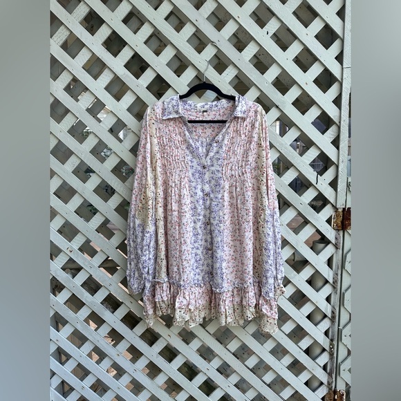 Free people Lost In You Printed Tunic - Picture 6 of 8